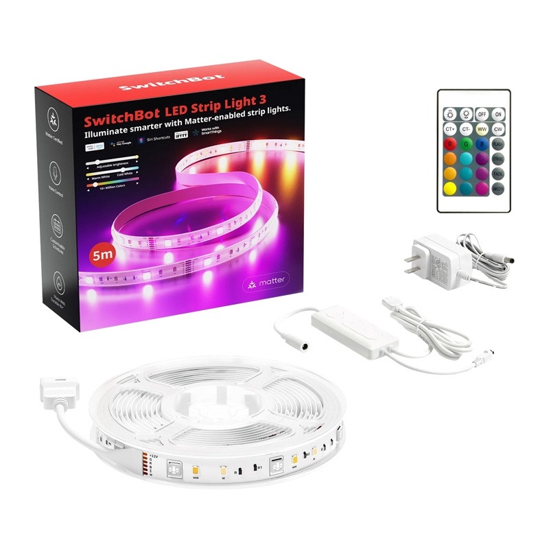 Ruban LED intelligent 3 SwitchBot - Ypsilon Computers
