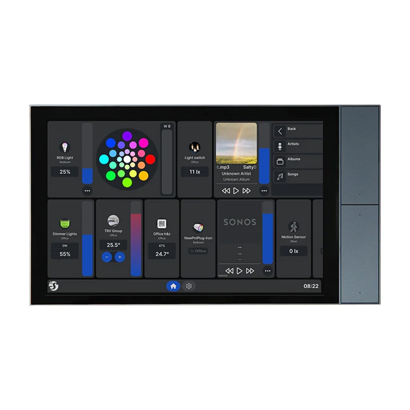 Écran mural 10.1” Shelly Wall Display XL WiFi/BLU (gris) - Ypsilon Computers