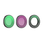 Sunnylife filtres d&rsquo;objectif 1/4&Prime; 3 pcs. – Brume noire + CPL + ND16 pour Osmo Nano