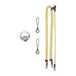 Sunnylife GS022 sangle de cou multifonctionnelle pour Pocket 3 (jaune)