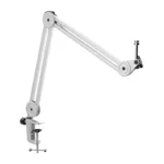 Fifine BM63W support de microphone de bureau (blanc)