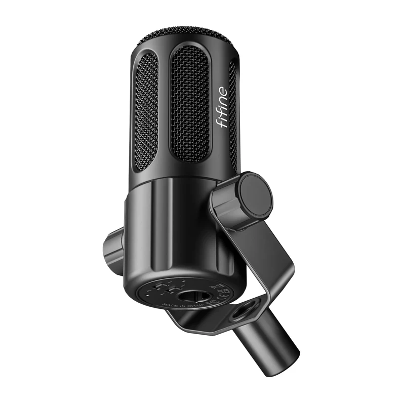 Microphone de studio dynamique Fifine Tank1 (noir) - Ypsilon Computers