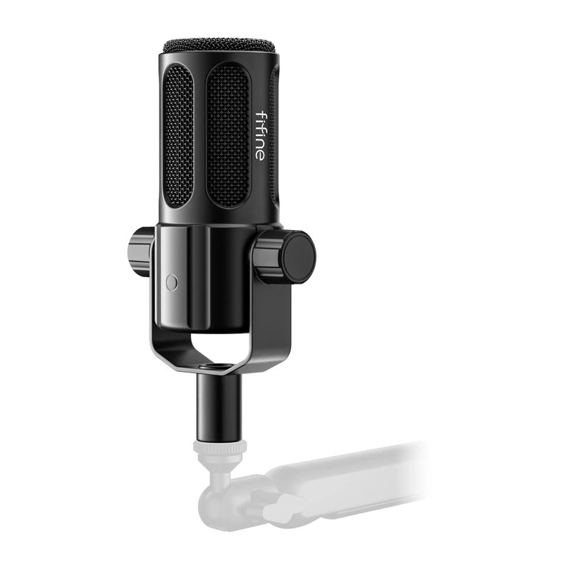 Microphone de studio dynamique Fifine Tank1 (noir) - Ypsilon Computers