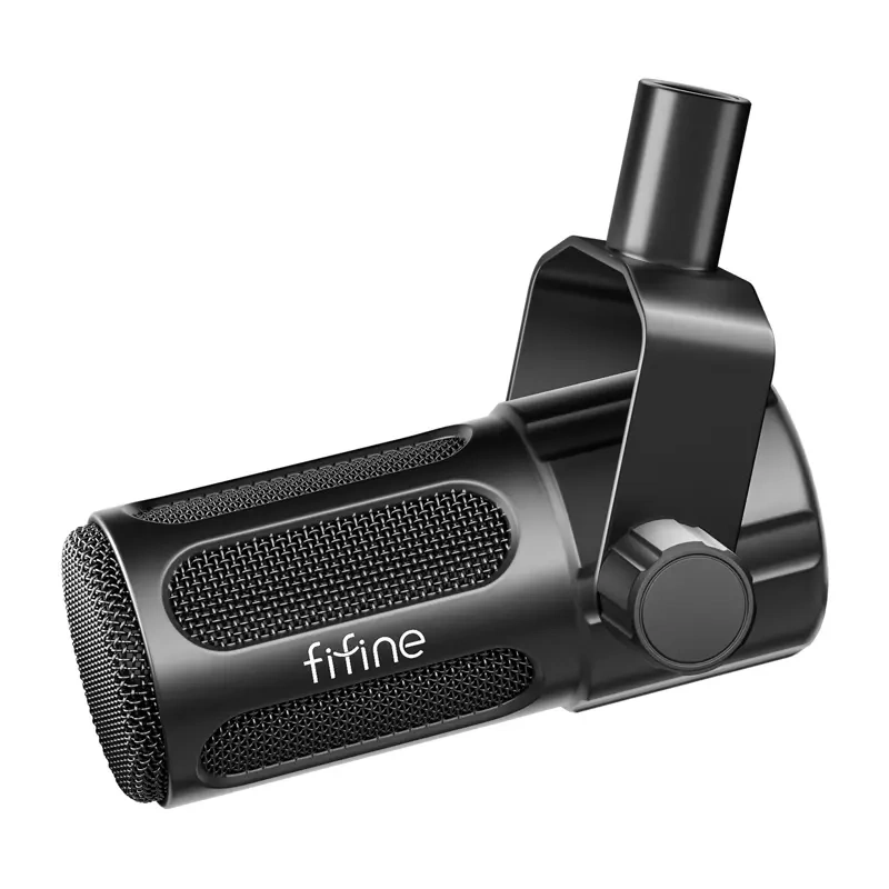 Microphone de studio dynamique Fifine Tank1 (noir) - Ypsilon Computers