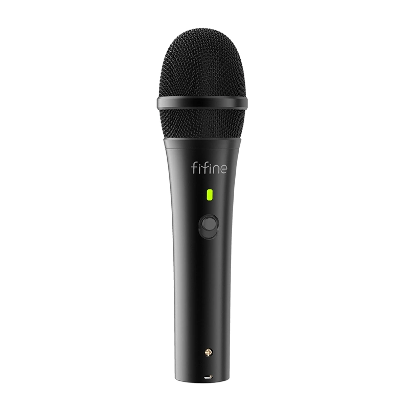 Microphone dynamique Fifine Tank 2 (noir) - Ypsilon Computers