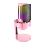 Microphone à condensateur Fifine A8P avec support (rose)