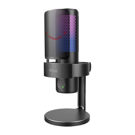 Microphone de studio Fifine A9 avec support (noir) - Ypsilon Computers