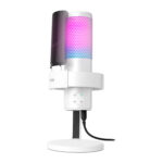 Microphone de studio Fifine A9W avec support (blanc)