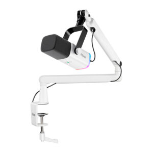 Microphone dynamique Fifine TAM8W (blanc)