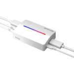 Fifine V3W, carte de capture HDMI vers USB-A (blanche)