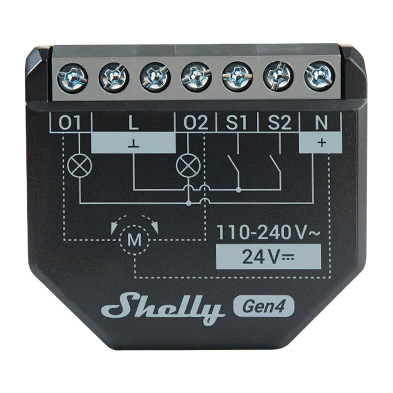 Contrôleur Shelly 2PM Gen4 Zigbee/Matter - Ypsilon Computers