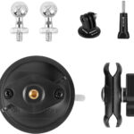 PULUZ Support de Trépied à Bras Magique avec Ventouse (Noir)