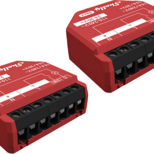 Ensemble de 2 Contrôleurs Shelly 1PM Gen3 WiFi/Bluetooth