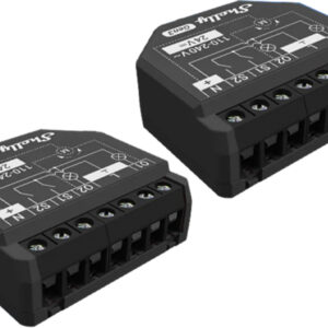Ensemble de 2 Contrôleurs WiFi/Bluetooth Shelly 2PM Gen3