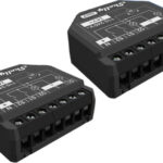 Ensemble de 2 Contrôleurs WiFi/Bluetooth Shelly 2PM Gen3