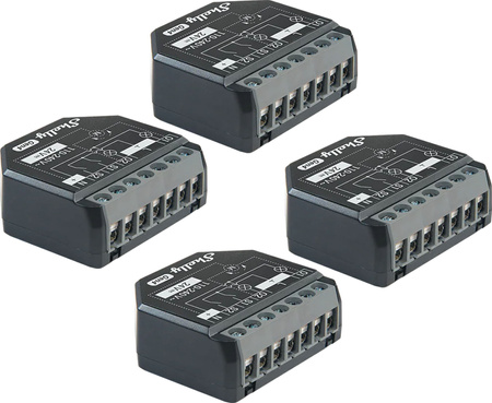 Ensemble de 4 Contrôleurs Shelly 2PM Gen4 Zigbee/Matter - Ypsilon Computers