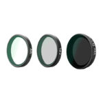 Telesin ensemble de filtres CPL/VND8/UV pour DJI Osmo Action 6 (3 pcs.)