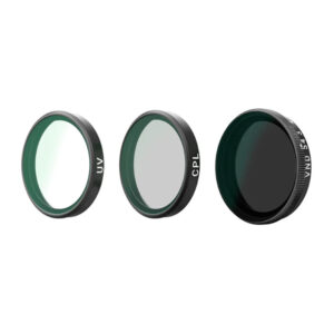 Telesin ensemble de filtres CPL/VND8/UV pour DJI Osmo Action 6 (3 pcs.)