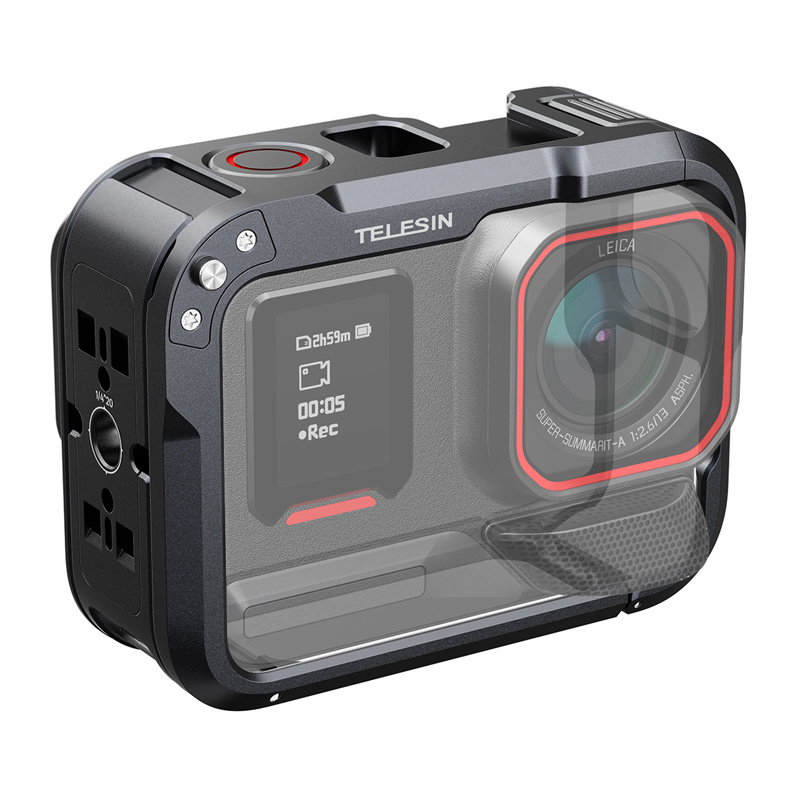 Étui de protection en aluminium Telesin pour Insta360 Ace Pro / Ace Pro 2 - Ypsilon Computers