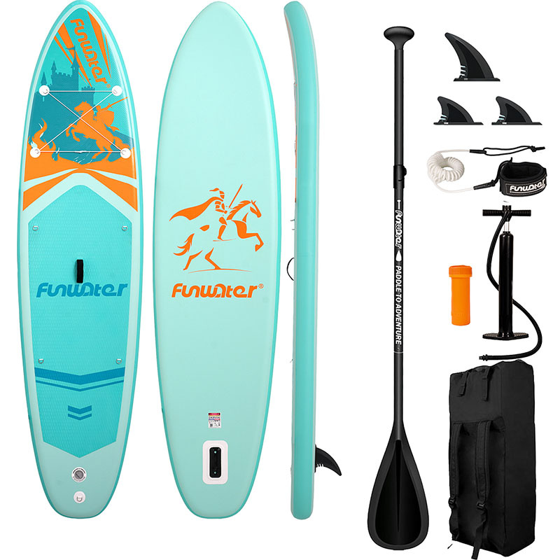 FunWater planche à pagaie SUPFW70A 3,5m (turquoise) - Ypsilon Computers
