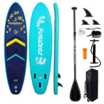 FunWater planche de SUP pour la natation SUPFW71A 3,5m (bleu marine)