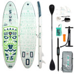 FunWater planche à pagaie SUPFW05D Tiki 3,2m (vert)