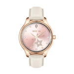 COLMI L28 Montre Intelligente (Or + bracelet en cuir doré)