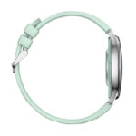 COLMI L28 Montre Intelligente (Argent-vert + bracelet en cuir vert)