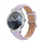 COLMI L28 Montre Intelligente (argent-violet + bracelet en cuir violet)