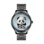 COLMI L28 Montre Intelligente (noir + bracelet en acier noir)