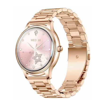 COLMI L28 Montre Intelligente (Or + bracelet en acier doré) - Ypsilon Computers