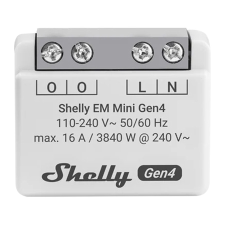 Mètre d'énergie Shelly EM Mini Gen4 WiFi/Matter - Ypsilon Computers