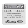 Mètre d'énergie Shelly EM Mini Gen4 WiFi/Matter - Ypsilon Computers