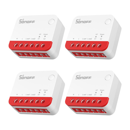 Interrupteur de volet roulant ZigBee intelligent Sonoff MINI-ZBRBS (4paquet) - Ypsilon Computers