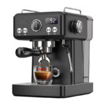 HiBREW H10A machine à espresso à piston avec contrôle de température (noir)