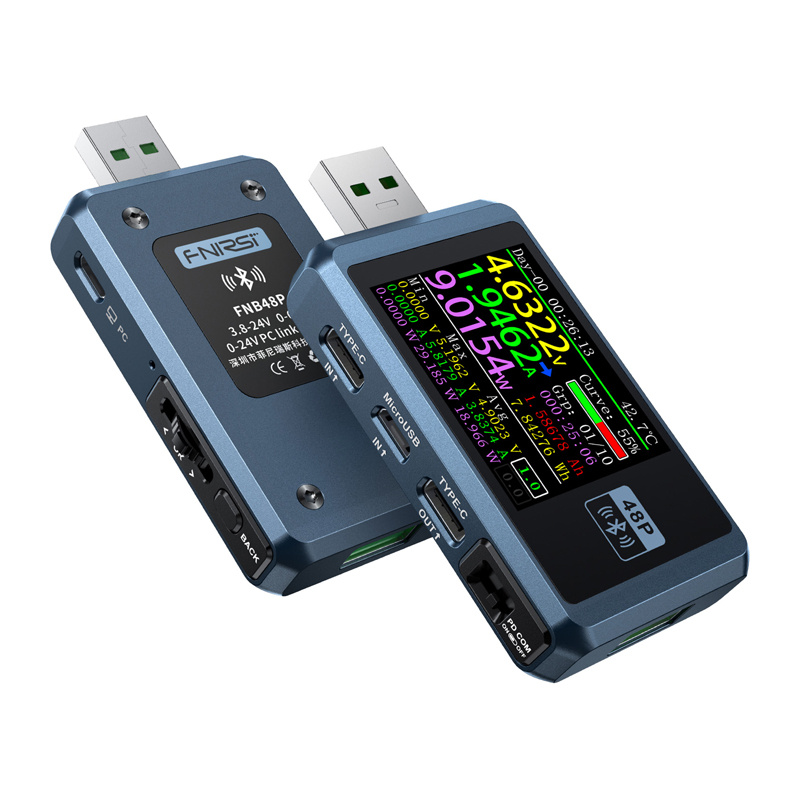 FNIRSI FNB48P Testeur de port USB BT avec Bluetooth - Ypsilon Computers