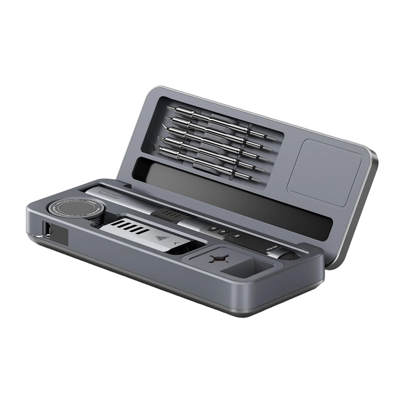Fer à souder intelligent 100 W avec kit d'outils FNIRSI HS-02A MAX - Ypsilon Computers