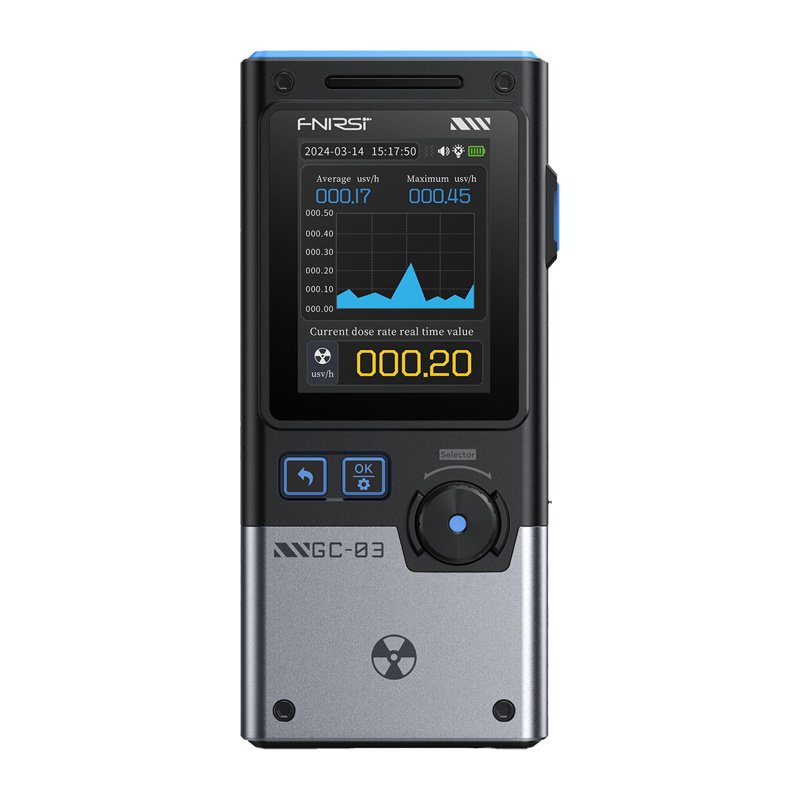 Détecteur de radiation ionisante multifonctionnel FNIRSI GC-03 BK - Ypsilon Computers