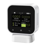 Moniteur de qualité de l&rsquo;air intérieur 4-en-1 Détecteur de formaldéhyde avec écran tactile FNIRSI SFD-02