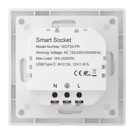 Prise Intelligente Avatto WOT20-FR - Ypsilon Computers