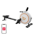 Machine à ramer magnétique Deer Run RW600 (Blanc)