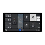 Panneau de contrôle 6,95&Prime; Shelly Wall Display X2i WiFi/BLU (noir)