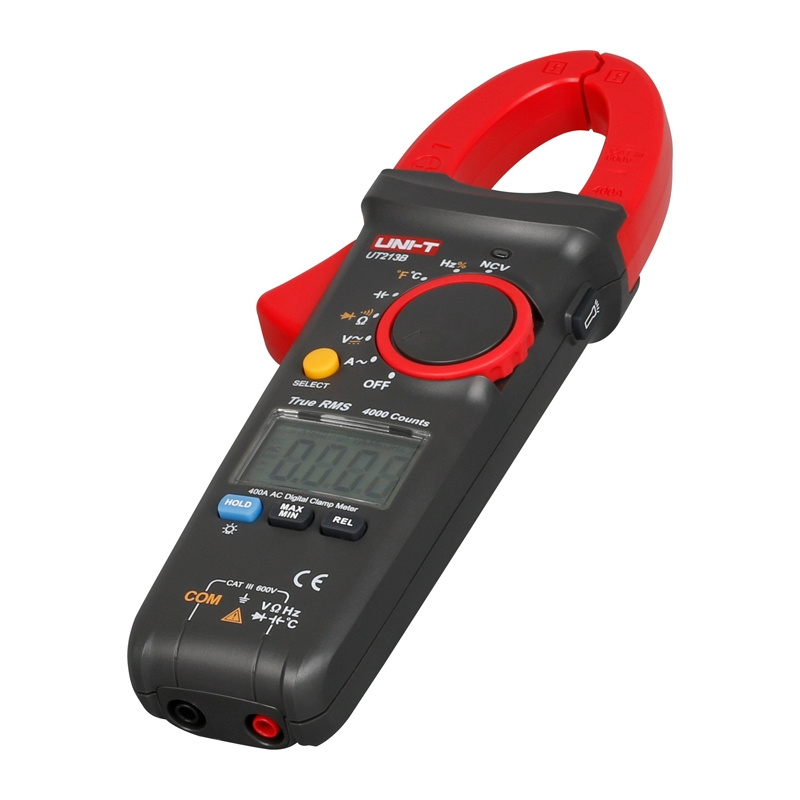 Uni-T 400A Multimètre Numérique à Pince de 3ème Génération UT213B - Ypsilon Computers