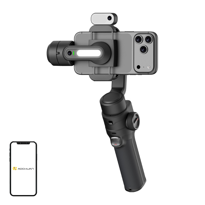 AOCHUAN S3 Stabilisateur avec Capteur AI (Noir) - Ypsilon Computers