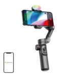Stabilisateur AOCHUAN XE avec éclairage RGB (Noir)