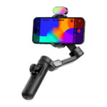Stabilisateur AOCHUAN X Pro avec Éclairage RGB (Noir)