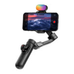 Stabilisateur AOCHUAN X Pro avec Éclairage RGB (Noir)