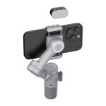 Stabilisateur AOCHUAN X Pro avec éclairage RGB (Gris)