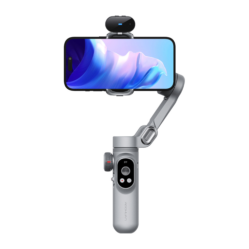 Stabilisateur AOCHUAN X Pro avec capteurs AI (Gris) - Ypsilon Computers