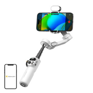 AOCHUAN X2 Stabilisateur avec Éclairage RGB (Blanc)